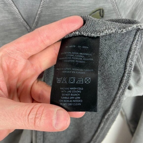 Anthropologie Saturday Sunday Lets Go Bananas Sweatshirt Grey Size XS Crew Neck - Picture 8 of 14